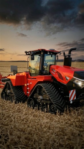The Red Giant: Case IH Steiger 620 in Action! 🚜🚩