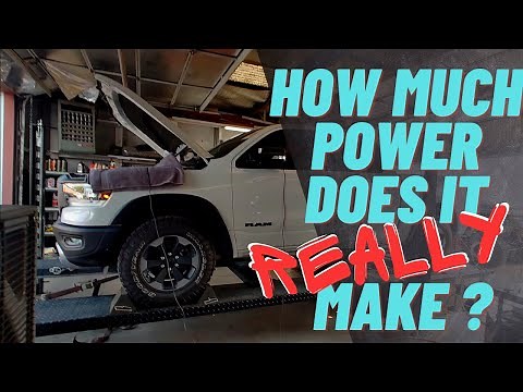 2019 Ram Rebel Cold Air intake Chapter 1: Baseline Dyno Numbers