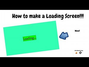 How to make a Loading Screen l Roblox Studio