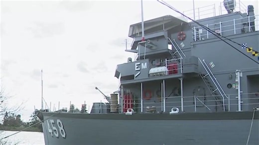 Rare Navy ship in Stockton is set to undergo major restoration for public attraction