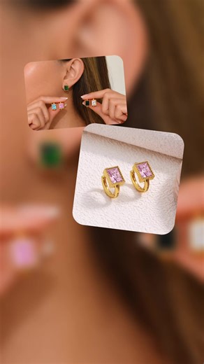 Stylish Earrings in Five Stunning Colors