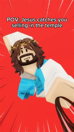 Comforting Christ on Instagram: "When Jesus cleansed the temple 😳 More Animations on our YT Channel! ❤️🙏"