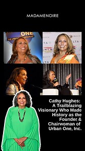 2.6K views · 23 reactions | Cathy Hughes IS Black History! ✨ As the...