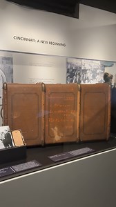 Werner Coppel arrived in Cincinnati’s Union Terminal with his wife, baby, and this suitcase. For many survivors, this station was more than a landmark, it was a symbol of safety, healing, and hope. His suitcase, now part of Auschwitz. Not Long Ago. Not Far Away., has returned to the place where his new life began. Experience this powerful story and others like it at the Nancy & David Wolf Holocaust & Humanity Center, located where these stories began. #AuschwitzExhibition #UnionTerminal #NeverFo