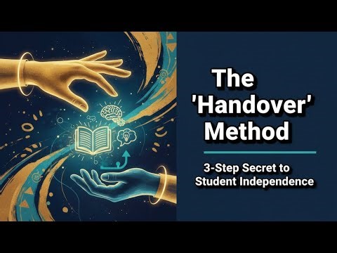 The "Handover" Method: A 3-Step Secret to Student Independence | Simplified Teaching