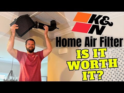 K&N Lifetime Reusable Home Air Filter Test