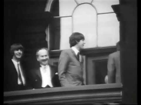 The Beatles at Liverpool Town Hall 10th July 1964: A Hard Day's Night Premiere