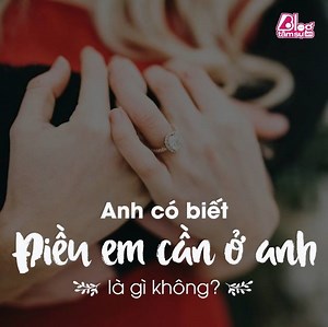 310K views · 6.6K reactions | ANH CÓ BIẾT ĐIỀU EM CẦN Ở ANH LÀ GÌ KHÔNG? Không phải là vật chất mà chỉ cần là những cái níu chặt, những cái ôm vững lòng :) | Blogtamsu Chuyện Chúng Mình | Facebook
