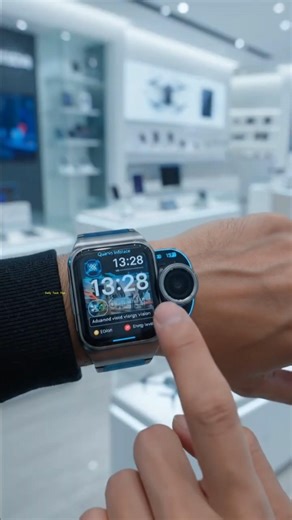 Most Advanced Smartwatch Concept ⌚ 360° Rotating Camera #smartwatch #watch #future