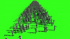 Large Crowd Zombies Apocalypse Halloween Concept Stock Footage Video (100% Royalty-free) 23092153 | Shutterstock