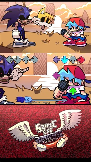 FNF: SONIC EXE GENERIC "Too Generic" #fnf #fnfmod