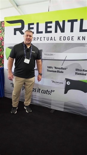 Experience the cutting-edge technology of Relentless Knives! Our blades feature Perpetual Edge technology, made with tungsten carbide and crushed diamonds, ensuring they sharpen as they cut. Stay sharp in the field with Relentless Knives. #PerpetualEdgeTechnology #RelentlessFilletKnife #NatureInspiredInnovation #RevolutionaryBlade #SelfSharpeningDesign #CuttingEdgeSolution #BeaverTeethInspiration #DifferentialHardness #RazorSharpPrecision #LifelongSharpness #InnovativeFishingGear #EdgeWearPreven