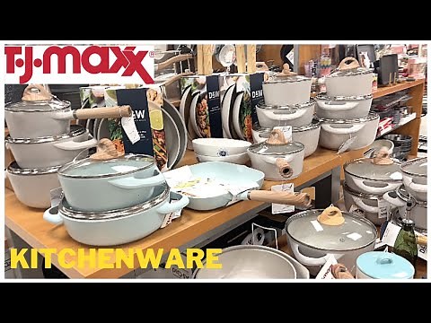 TJ MAXX KITCHENWARE POTS and PANS [SALE ]D&W COOKWARE All-Clad SHOP WITH ME