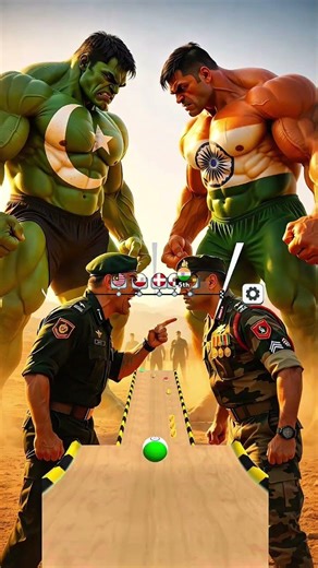 India 🇮🇳 Vs Pakistan 🇵🇰 Jai Bharat Mata 🙏 Indian National Anthems (Part 28) #shorts #indianarmy