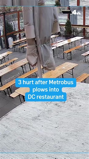 Nearly 30 years after a building in Shaw was hit by a Metrobus, it happened again under nearly identical circumstances this weekend, raising safety concerns. Three people were injured after a Metrobus crashed into Ambar, a popular Northwest D.C. restaurant, Saturday morning along Q and 7th Streets. #ambar #washingtondc #dc #metrobus #restaurant