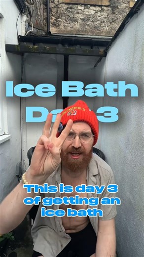 Training My Mind With Ice Baths. #mindset #selfimprovement #challenge