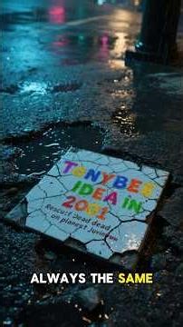 The Jupiter Resurrection Mystery: Who is Placing the Toynbee Tiles? 🏙️ #Shorts