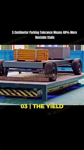 This Parking Robot Solves the Space Problem #automation #parkingsolution
