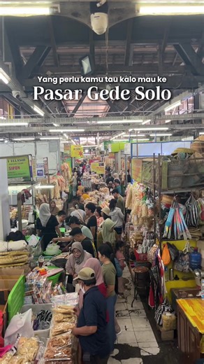 [Trip Solo] Sedikit tips buat yang mau ke pasar gede pertama kali. Ada 2 gedung ya disana, yang satu khusus untuk food court, yang satu buat beli dawet & buah🥳 #tripsolo #kulinersolo #pasargedesolo #rekomendasisarapansolo #travelsolo
