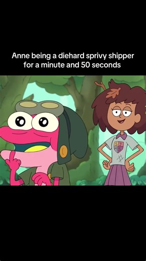 She literally is the reason sprivy even happened. Shes such a hopeless romantic. Jus like me😜 . #sprigplantar #ivysundew #anneboonchuy #amphibia #cartoon #ship #sprivy #marcanne
