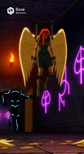 Nighthawk and Hawkwoman clip 5 🔥 #dccomics #supergirl #ai #justiceleague #batman #superman