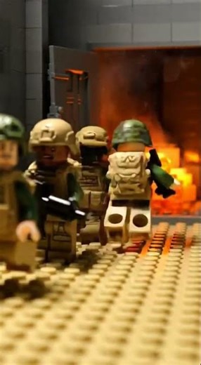 LEGO WW2 Stop-Motion – Bunker Breach | Season 2,No turning back now.#legoshorts
