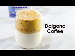 Dalgona Coffee Recipe | How to Make Coffee without machine | Chef Paso