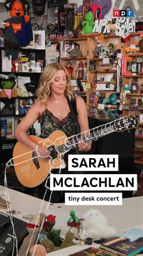 Watch my full Tiny Desk performance on NPR YouTube now! | Sarah McLachlan