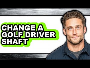 How to Change a Golf Driver Shaft (only Way)