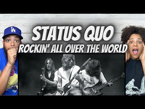 HIGHWAY MUSIC!| FIRST TIME HEARING Status Quo - Rockin All Over The World REACTION