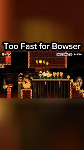 Too Fast for Browser 😂🐢🔥 #mario #nintendo #retrogaming