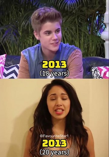 Evolution of Justin Bieber and Jasmine Villegas✨#fyp #justinbieber #jasminevillegas #evolution