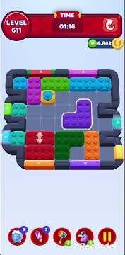 Color Block Jam Walkthrough Solution Level 611