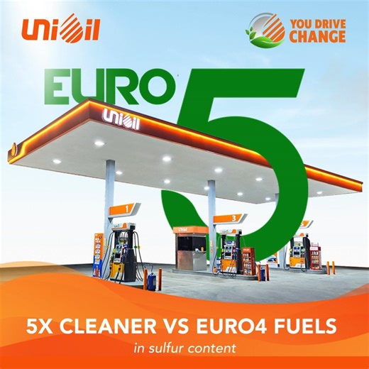 Drive clean with Unioil Euro5!💚 Experience the benefits of advanced fuel technology that delivers high performance and lower emissions. Choose Unioil Euro5 for a smoother, greener ride. 🌍✨ #Unioil #YouDriveChange | UNIOIL