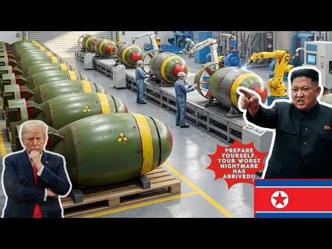 Inside NK's Mini-Nuke Plant: Crushing $100B Shields With $10K Tactical Swarms (Full Process)