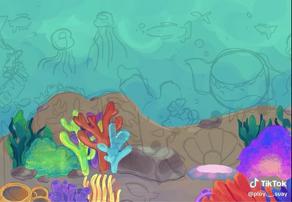 Exciting BG Test for Object Show OC Digital Art