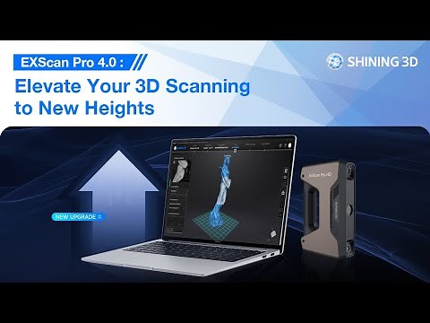 EXScan Pro 4.0: Elevate Your 3D Scanning to New Heights