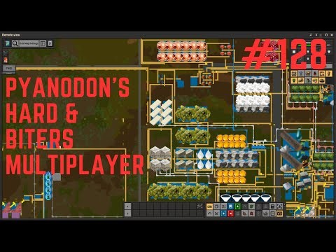 Factorio Pyanodons Hard Biters Multiplayer Journey #128
