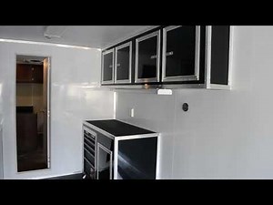 8.5x34 Vintage Trailers | Racing Trailer w/ Living Quarters