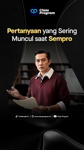 64K views · 2.8K reactions | Siapa yang bentar lagi Sempro nih?...