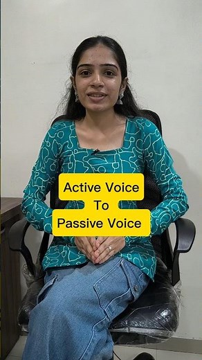 English Grammar: Active Voice to Passive Voice #grammar #learnenglish #spokenenglish