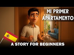 Spanish Short Story for Beginners (A1 -A2) - My First Apartment