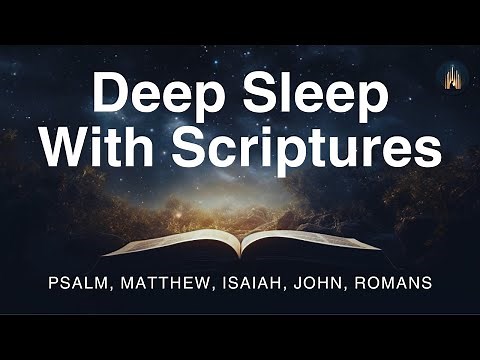 Fall Asleep to God's Word | Calm Soothing Bible Verses Narration | 2 Hours Christian Meditation