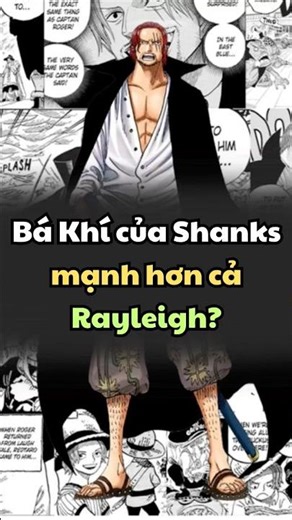 Bá khí của Shanks mạnh hơn Rayleigh? #onepiece