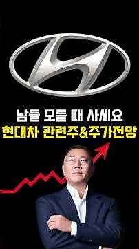 Hyundai Motor Stock Outlook! Rebound Timing and Related Stocks Summary! #HyundaiAutoEver #Autonom...