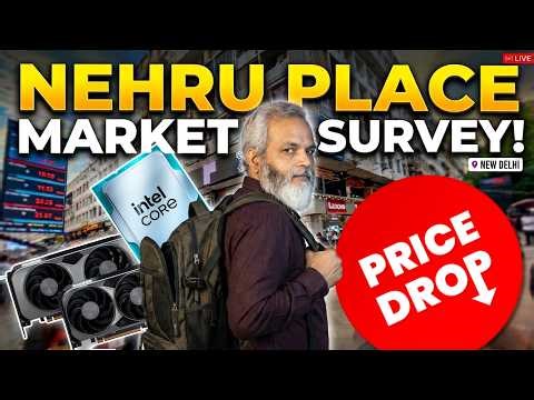 Latest Nehru Place Market Survey! 🔥 Real Time GPU and CPU Price Drop Updates!