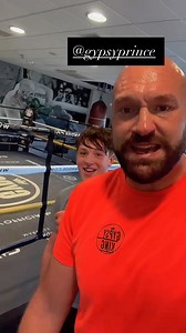 397K views · 5.4K reactions | Tyson Fury training with his son today  | FIGHTbible | Facebook
