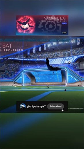 COBALT VAMPIRE BAT goal explosion in Rocket League Item Shop 🟦🟦