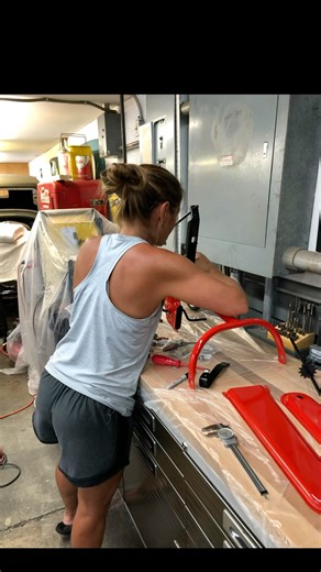 Not a John Deere tractor… #pedalcar #tractor #restoration