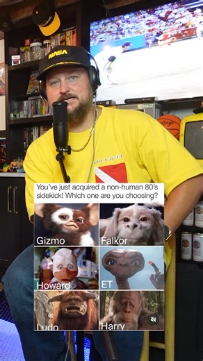 Super Retro on Instagram: "You just acquired a non-human 80s sidekick, who ya picking?! #80s #80sMovies #Nostalgia #Childhood #TakeMeBack"